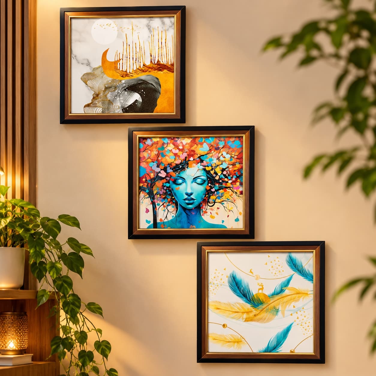 Premium Artistic Framed Wall Decor